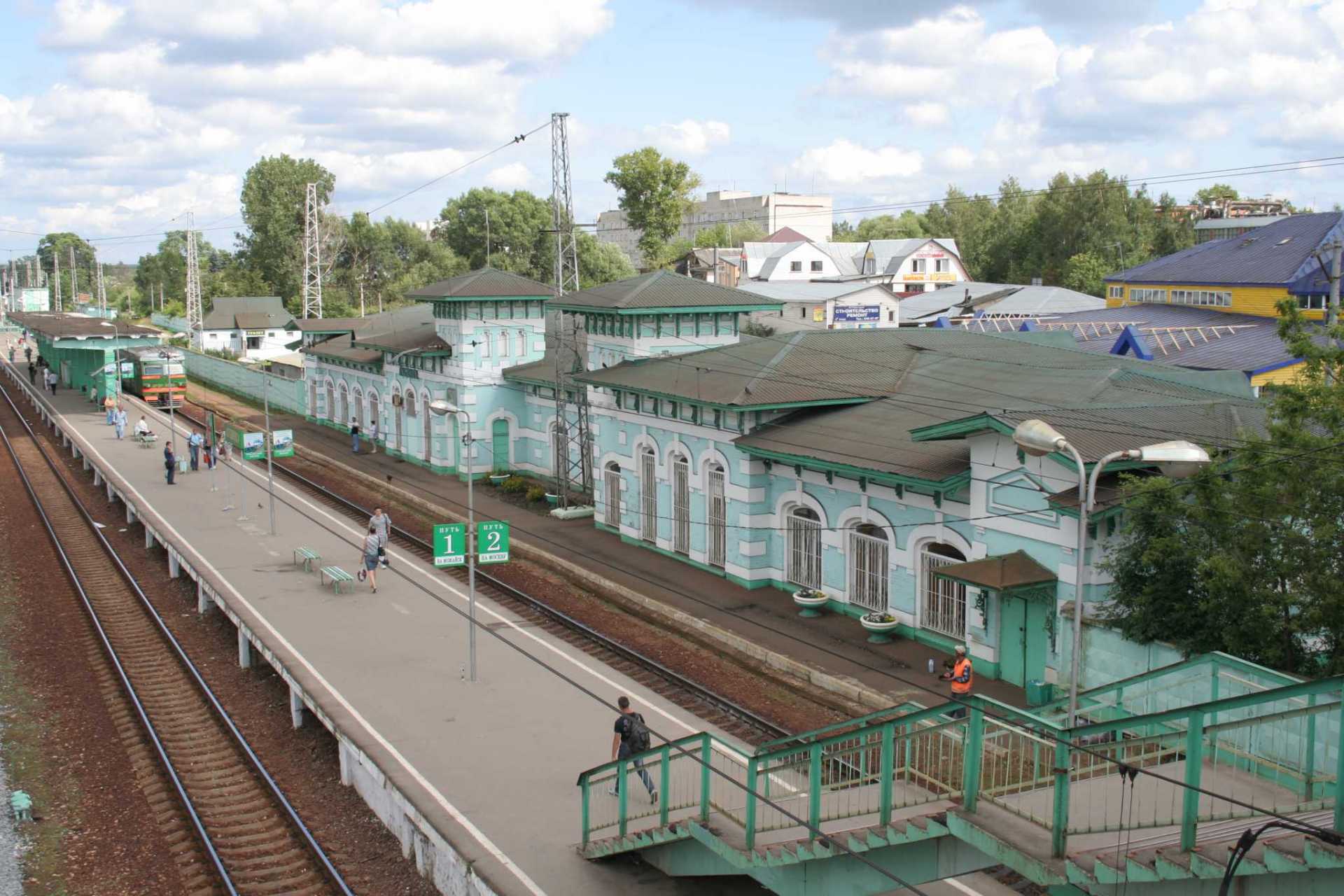 Реконструкция станций Петелино и Одинцово компанией ЦППК