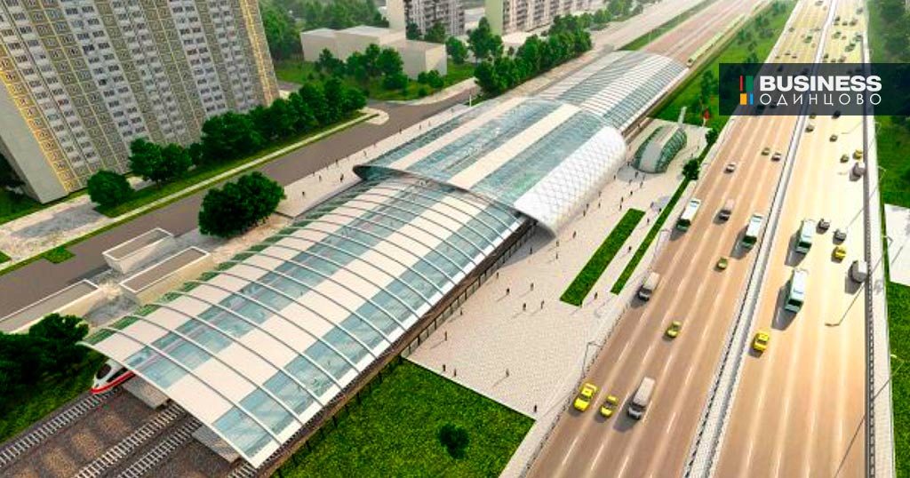 Проект объединенной станции Славянский бульвар